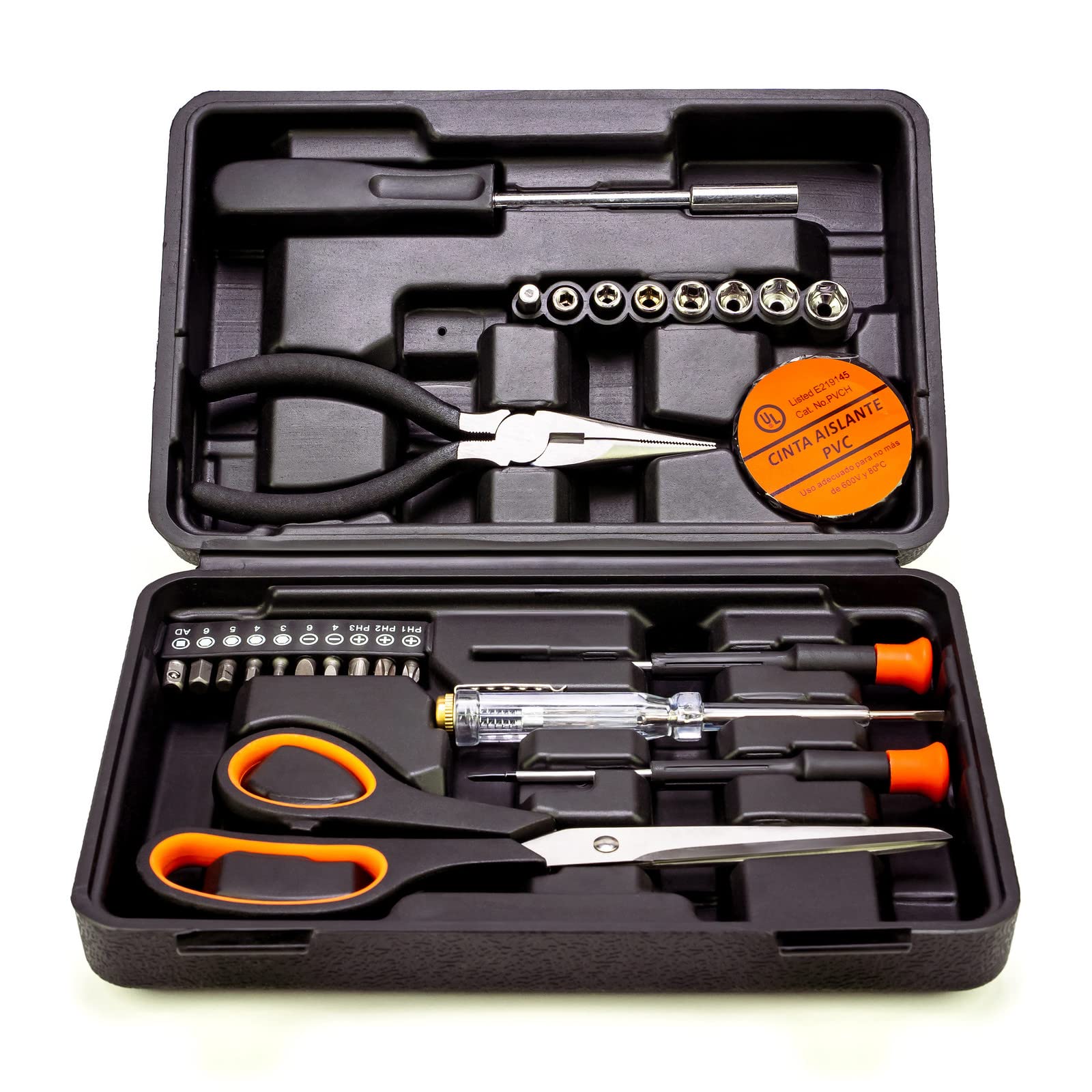 Amazon.com : GARDENERA Tool Set Household Tool Kit 25-Piece